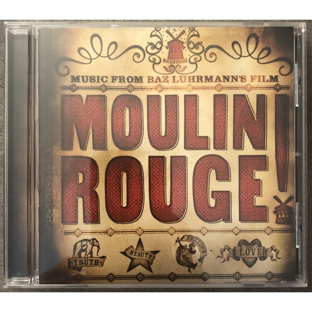 Moulin Rouge Baz Luhrmann CD Soundtrack Various Artists